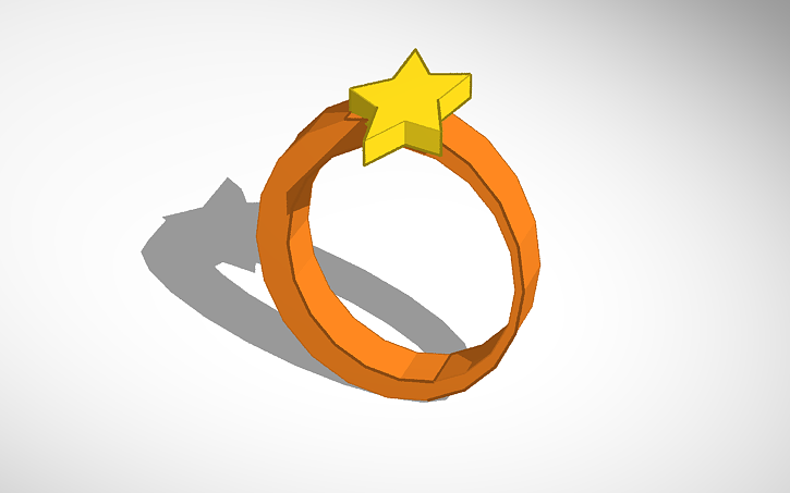 3D design Ring - Tinkercad