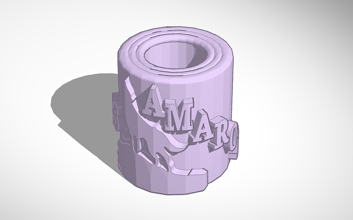 3D design Pasafular lobo - Tinkercad