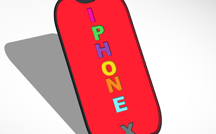 3D design İPHONE X | Tinkercad