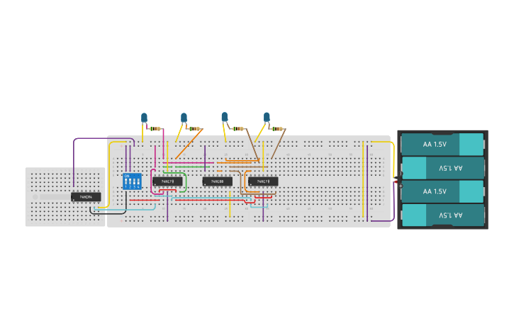 Binary Synchronous Control Circuit design 4-bit binary synchronous up-counter using T Flip Flop ...