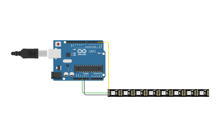 Arduino Led Cad Circuit design Arduino LEDS - Tinkercad