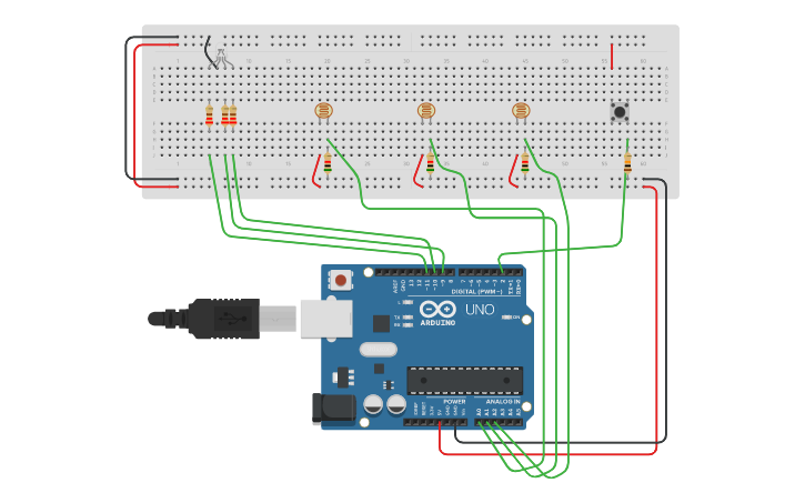 Circuit design assignment 1 | Tinkercad
