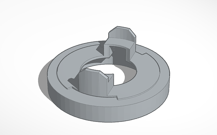 3D design Beyblade Burst Sparking: Slash Disc - Tinkercad