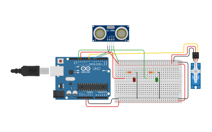 Circuit design DS3 - Trabalho 2 | Tinkercad