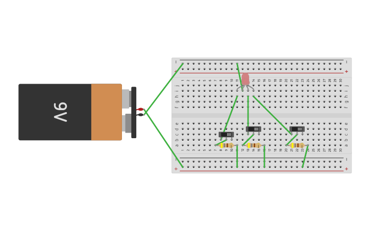 Circuit design Diodo 2 | Tinkercad