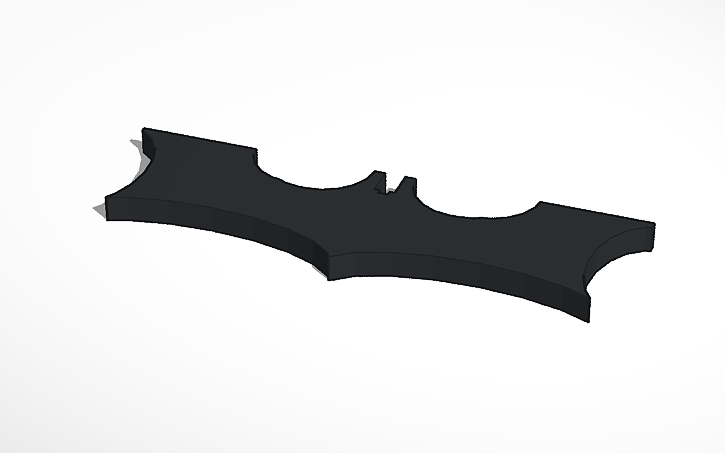 3D design Batarang ( Batman ) - Tinkercad