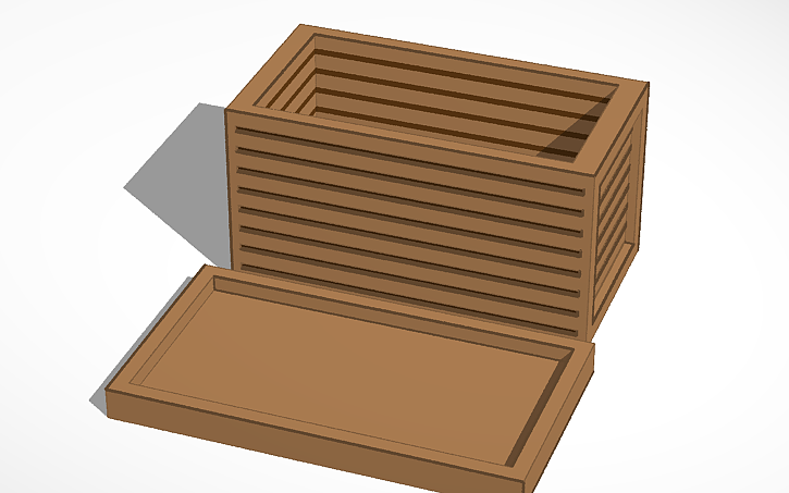 3D Design Box With Lid Tinkercad 3d-design-box-with-lid-tinkercad