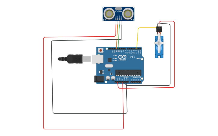 Circuit Aduino Circuit design Aduino - Tinkercad
