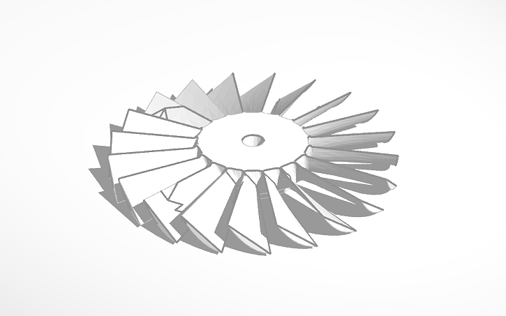3D design jet engine part 2 - Tinkercad