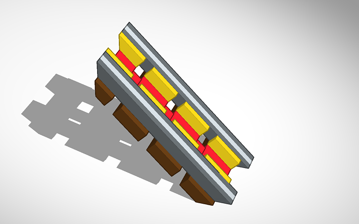 3D design MINECRAFT: Minecart Powered Rail ( Ramp, Powered, oCd ...