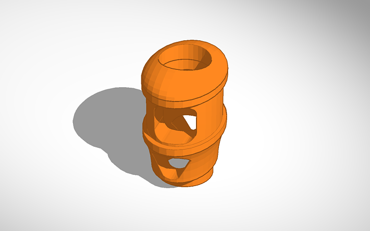 3D design Nerf Sniper Rifle Oval Muzzle Brake | Tinkercad