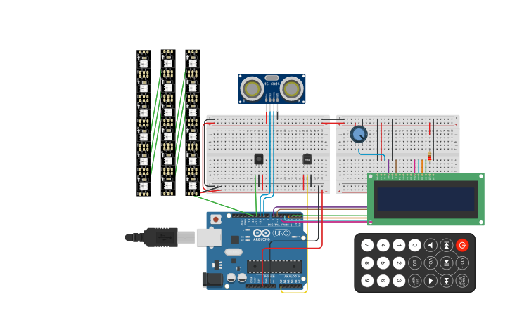 Circuit design Proyecto automatismos - Tinkercad