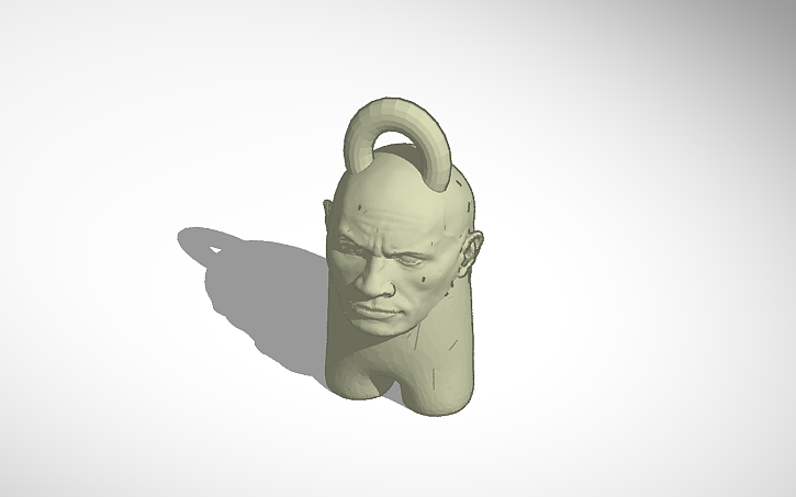 3D design dwayne the sus johnson - Tinkercad