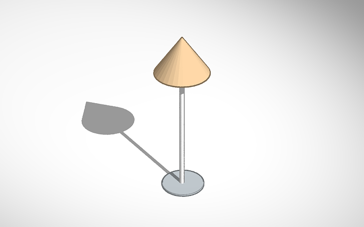 3D design Lamp - Tinkercad