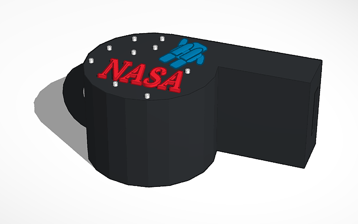 3D design Whistle - Tinkercad