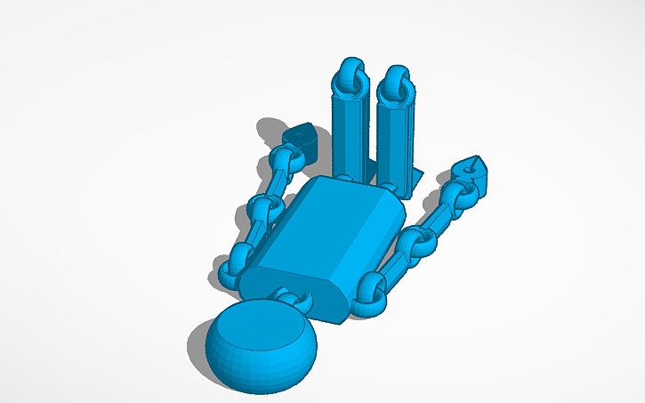 3D design Ragdoll Man - Tinkercad