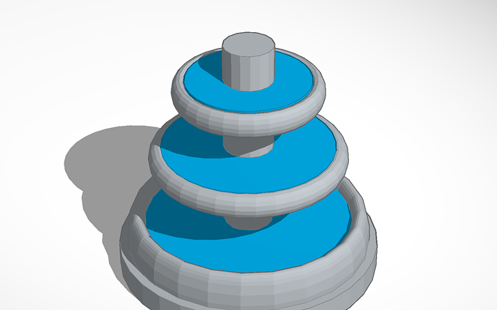 3D design Fountain | Tinkercad