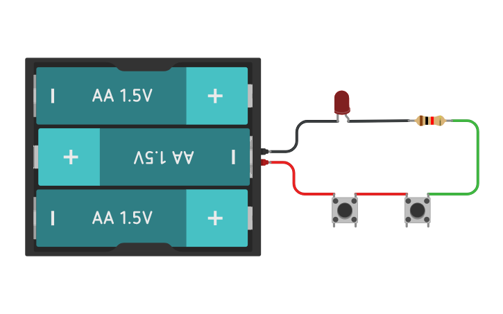 Circuit design Logičko kola AND - Tinkercad