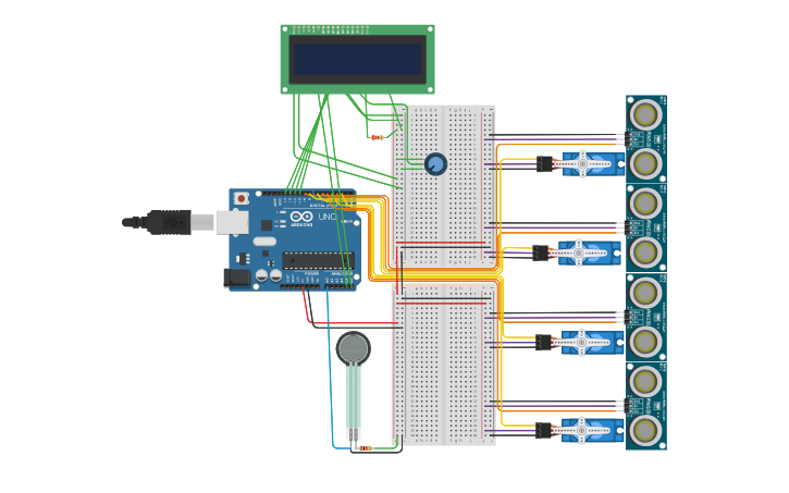 Circuit design SIP final - Tinkercad