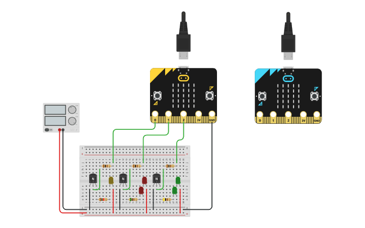 Circuit design ITL 2023.1: maquete viva | Tinkercad