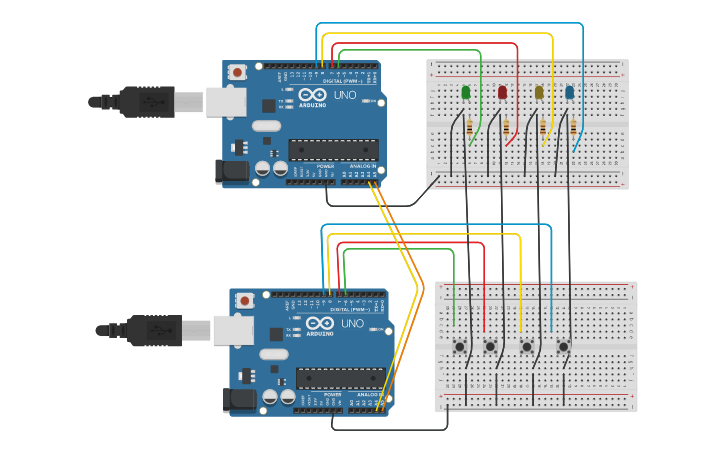 Circuit design master arduino - Tinkercad