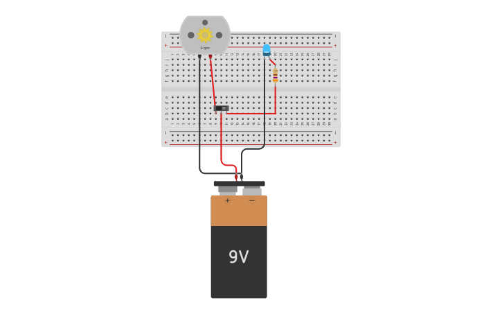 Circuit design Slideswitch - Tinkercad