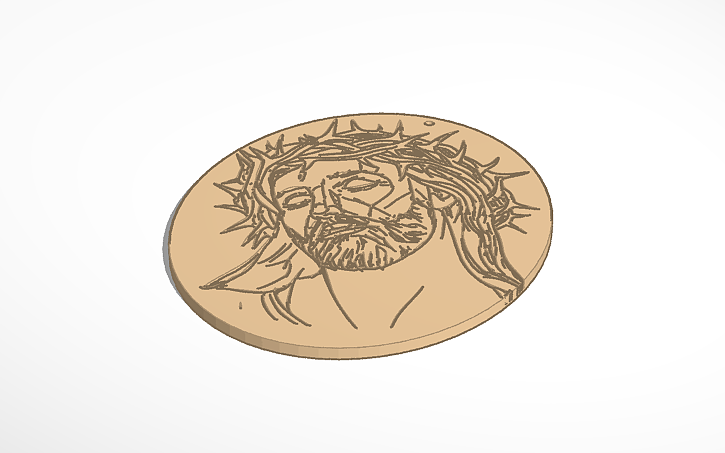 3D design Jesus - Tinkercad