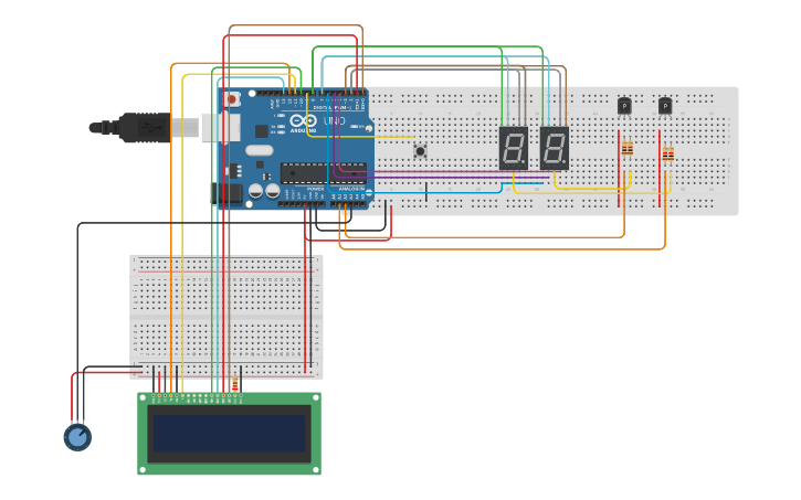 Circuit design TCC - Engenharia Elétrica - Tinkercad