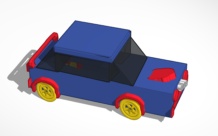 3D design FORD - Tinkercad