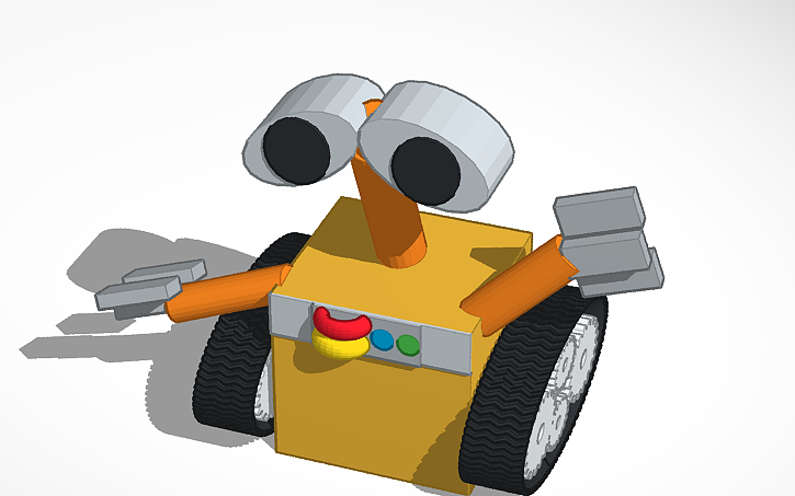 3D design Валли - Tinkercad