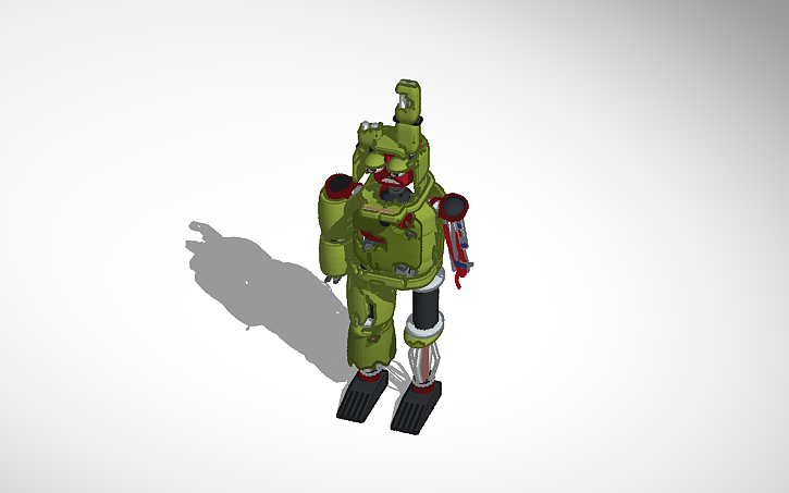 3D design Withered Springtrap - Tinkercad