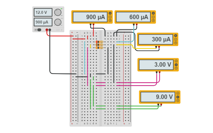 Circuit design Lab 1: Activity 4 | Tinkercad