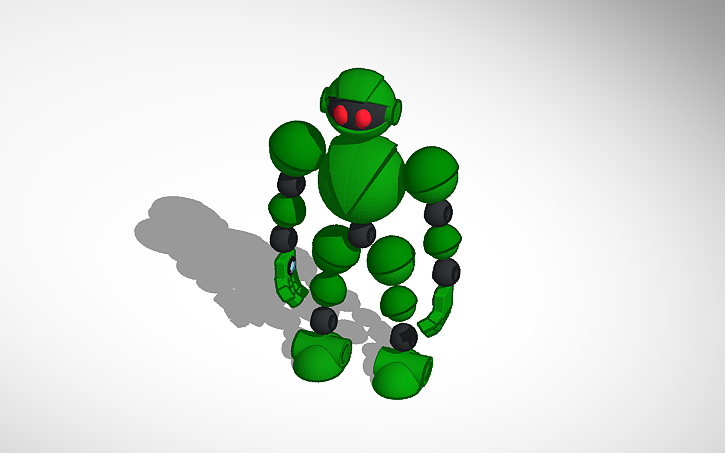 3D design vectorman - Tinkercad