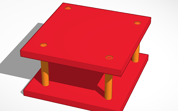 3D design Paper Platform Challenge | Tinkercad