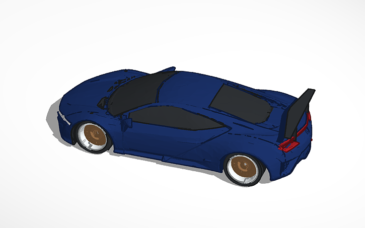 3d Design 2019 Acura Nsx Widebody Tinkercad
