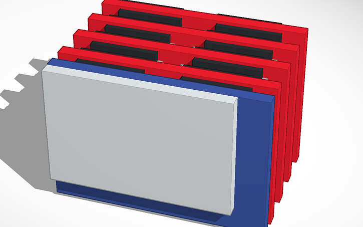 3D design assembled edison - Tinkercad