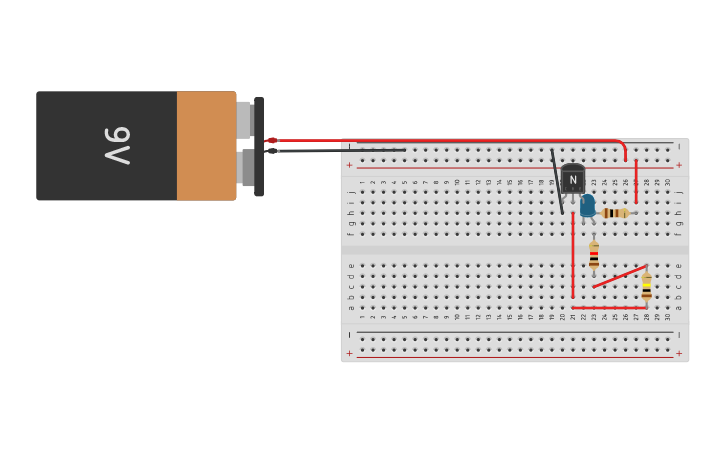 Circuit Design Travis Bailey Transistor Tinkercad Circuit Design Travis Bailey Transistor Tinkercad