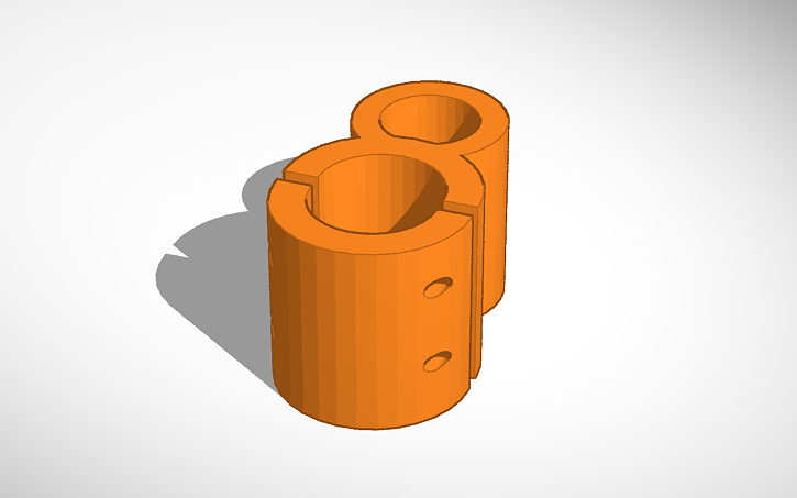3D design Bike Lock Holder - Tinkercad