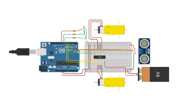 Circuit design Dazzling Blad - Tinkercad