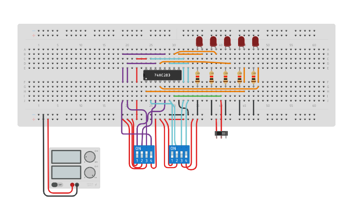 Circuit design LAB 11 TASK 2 | Tinkercad