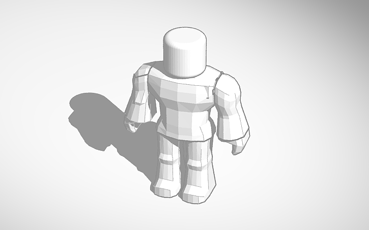 3D design Roblox Avatar Base (1) - Tinkercad