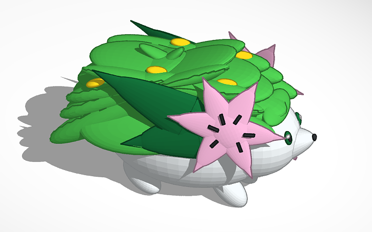 Pokemon - Shaymin both forms 3D model 3D printable