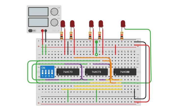 Circuit design exp 9 | Tinkercad