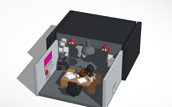 3D design fnaf - Tinkercad