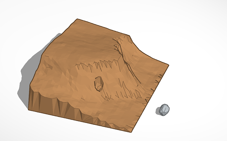Cliff Top Project Module 3D design Cliff Masters - Super Cliff - v2 - Tinkercad