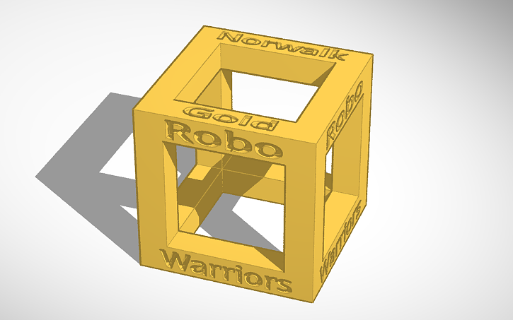 3D design Copy of Capstone Norwalk Gold | Tinkercad