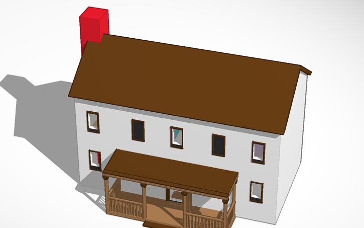 House With Inside Tinkercad