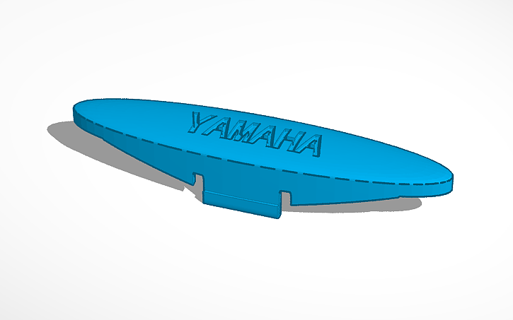 3D design YAMAHA Waverunner Cleat Cap - Tinkercad