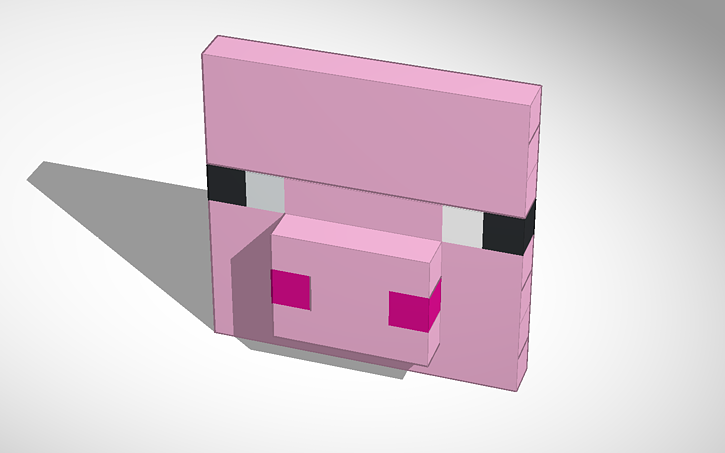 Minecraft Pig Face Png