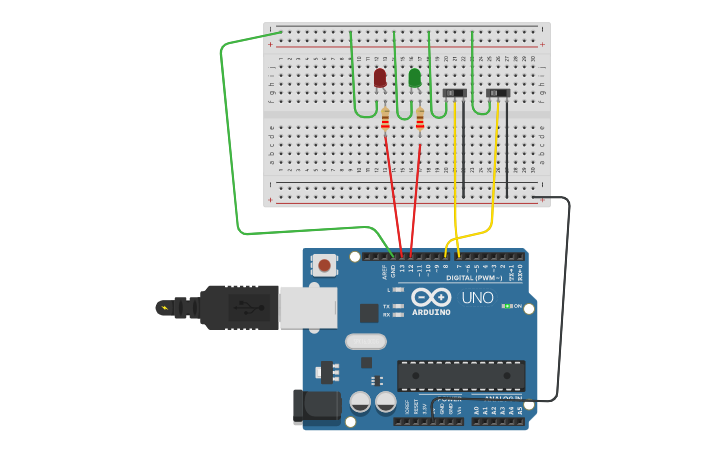 Half Subtractor Tinkercad